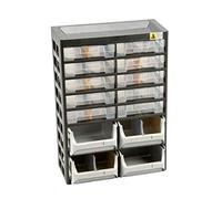 Allit VarioPlus Depot, 1 pieza, Negro/Amarillo, 458140.