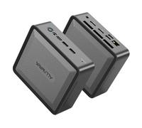 ALLIWAVA U58 Mini PC AMD Ryzen 7 5825U 16GB DDR4 512GB NVME SSD (8C/16T, up to 4.5GHz), WiFi 6 & BT5.0, 2X HDMI & USB-C 4K60Hz Outputs, Office & Multimedia