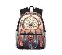 ALLiYa Native American Dream Catcher - Mochila casual de estilo clásico con gran capacidad