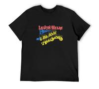 ALLKODO Camiseta 1977 Levon Helm & The RCO All-Stars W Dr John, color negro, Negro, M