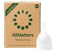 AllMatters Copa Menstrual (Anteriormente OrganiCup) Mini - Para Adolescentes o Quienes Necesitan un Tamaño Más Pequeño, Galardonada