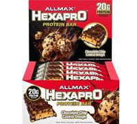 ALLMAX Nutrition Hexapro Protein Bar Chocolate Chip Cookie Dough 12/Tray 54g