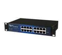 Allnet 112534 gestionado l2 gigabit ethernet (10/100/1000) 19u negro