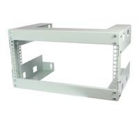 ALLNET 19"Wandgehäuse offen 6HE T300mm Lichtgrau SWD-Serie - Wandgehäuse Bastidor de pared Gris