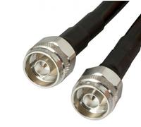 Allnet all-cab-nm-nm7-rg8 cable coaxial 7 m clase n negro, plata