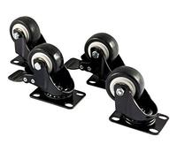 Allnet aLL-s0002127 Rack Castor Wheels Rack Accessory - Rack Accessories (Castor Wheels, Black, 4 PC (s), 19, sw4post, 51 mm)