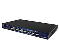 ALLNET ALL-SG8428PM Gestionado L2 Gigabit Ethernet (10/100/1000) Energía sobre Ethernet (PoE) 1U Negro Switch ALL-SG8428PM, Gestionado, L2, Gigabit Ethernet (10/100/1000), Energía sobre