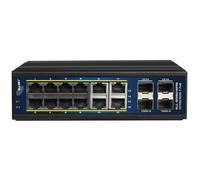 ALLNET ALL-SGI8016PM Switch Industrial Gestionado PoE+ L2+/L3 12 Puertos Gigabit Ethernet + 4 SFP