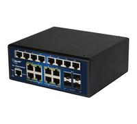 ALLNET ALL-SGI8120PM Switch PoE Industrial 20+4 Puertos