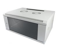 ALLNET ALL-SMC6418GRAU Estante Bastidor de Pared 18U Gris - Estantería (Bastidor de Pared, 18U, 50 kg, Gris, Acero, Pasivo)