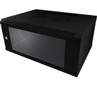 ALLNET ALL-SMC6604SCHWARZ armario rack 4U Bastidor de pared Negro