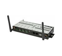 ALLNET ALL3500 - Controladora MSR para Automatización de Edificios IP con 4 Puertos de Sensor y WiFi (2.4 GHz, Metal, Negro/Gris, Ethernet)