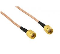 Allnet ant-pig-rsma-rsma-30 0.3 m R-SMA Gold - coaxial Cable coaxial Cables (R-SMA, R-SMA, Straight, Straight, 0,3 m, Macho/Macho)
