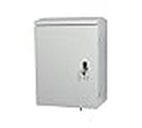 ALLNET DIN-Rail Wandgehäuse/PoE Smart Managed Switch T220mm Lichtgrau IP66 ÜS ALL-DIN-SGI8012PM