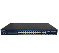 ALLnet Conmutador de red gestionado L2 Gigabit Ethernet, W129024060 (Gigabit Ethernet (10/100/1000) Power Over Ethernet (Poe) Negro