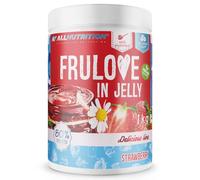 ALLNUTRITION Mermelada sin Azúcar - Frulosa en Gelatina Fresa - 80% Gelatina de Fruta Baja en Calorías - Mermelada sin Azúcar - Apta para Veganos - 1000g