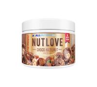ALLNUTRITION Nutlove Choco Avellana para Untar - Chocolate y Avellana para Untar sin Azúcares Añadidos - Ideal para Dulces Bajos en Calorías - Snacks Saludables - 500g