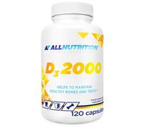 Allnutrition - Vitamina D3 2000, 2000 UI - 120 cápsulas