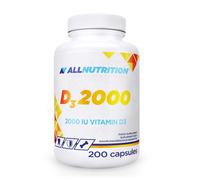 Allnutrition - Vitamina D3 2000, 2000 UI (EAN 5902837755304) - 200 cápsulas