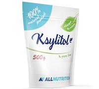 ALLNUTRITION Xilitol Un sustituto natural del azúcar blanco Apto para diabéticos 40% menos de calorías Bueno para pasteles y conservas de frutas 500g Paquete 100 porciones