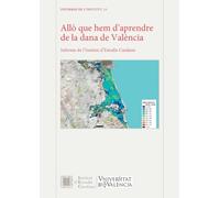 Allò que hem d'aprendre de la dana de València: 13 (Informes de l'Institut)
