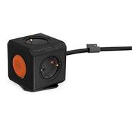 Allocacoc 1513BK/EUEXRM - PowerCube Extended 1.5 m (Remote) 4 Salidas Negro/Naranja