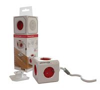 Allocacoc POWERCUBE EXTENDED 3M, Rojo y Blanco (1307/DEEXPC)