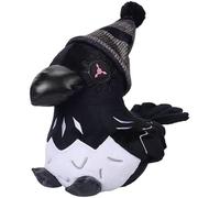 AlloFuu Mord Drones Juguete de Peluche Cuervo, Dibujos Animados Relleno Animal Almohada Suave Muñecas de Peluche con Pegatinas como Regalo para Fans Kids Collection