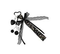 alloneslife Bonito llavero de corazón de cerezas, accesorios estéticos, anillos de coche, bolso, mochila, bolsa, dijes para mujer, accesorios estéticos, Q1839 1