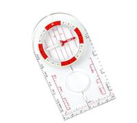 alloneslife Brújulas de mapa de placa base con regla de escala, pulgar de orientación precisa para mochileros, campamento, supervivencia, navegación de senderismo
