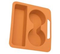 alloneslife Central Control Push Pull Box Amortiguador Almohadilla Reposabrazos Caja de almacenamiento Interior del coche Accesorios de modificación Almohadilla de silicona Reposabrazos Caja de