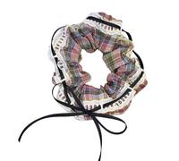 alloneslife Coleteros para el cabello, coleteros para mujer, coleteros para el pelo, lazo de encaje, banda elástica para el pelo, cinta gruesa para el pelo, adornos para el cabello femenino (pajarita