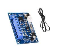 alloneslife Controlador automático de velocidad del ventilador, sensor de temperatura, 12 V/24 V, regulador de ventilador de PC con modo para carcasa de computadora, servidor Ra PWM, módulo de control