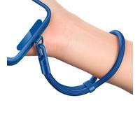 alloneslife Correa ajustable para teléfono con mecanismo de bloqueo para personas, diseño anticaídas, cordón de poliéster estable para un transporte seguro, múltiples clips de correa antipérdida