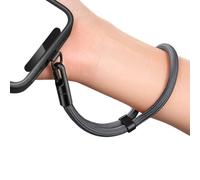 alloneslife Correa ajustable para teléfono con mecanismo de bloqueo para personas, diseño anticaídas, cordón de poliéster estable para un transporte seguro, múltiples clips de correa antipérdida