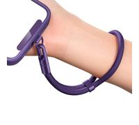 alloneslife Correa ajustable para teléfono con mecanismo de bloqueo para personas, diseño anticaídas, cordón de poliéster estable para un transporte seguro, múltiples clips de correa antipérdida