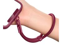 alloneslife Correa ajustable para teléfono con mecanismo de bloqueo para personas, diseño anticaídas, cordón de poliéster estable para un transporte seguro, múltiples clips de correa antipérdida