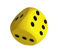 alloneslife Dices de espuma gigante educativo con puntos numéricos, grandes dices de espuma gigante para jugar