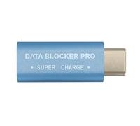 alloneslife El bloqueo de datos USB C evita la sincronización de datos no deseada para dispositivos, adaptador de carga USB C macho a hembra, adaptador de carga de dispositivos de ciberseguridad