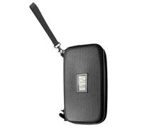 alloneslife Estuche de almacenamiento para diabéticos, bolsa de refrigeración portátil para medicamentos con pantalla de temperatura, Black