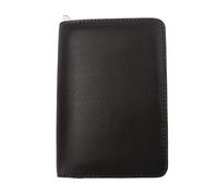alloneslife Estuche organizador de cuero con 10 ranuras para pluma estilográfica, con cierre de cremallera, para guardar lápices, suministros escolares y de oficina, para artistas y estudiantes