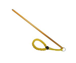 alloneslife Indicadores de buceo, aleaciones de aluminio, punteros de caña con cordón de muñeca, dispositivos de señalización subacuática, aleaciones de aluminio, palo de buceo con cordón de muñeca