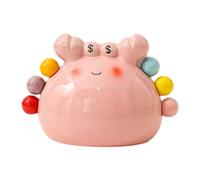 alloneslife Juego de 6 utensilios de cerámica para almacenamiento de frutas con tarro a juego, accesorio de cocina moderno, recipiente esencial de cerámica para tenedores de postre