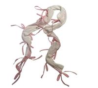 alloneslife Mangas de brazo con cordones para mujeres, adolescentes y niñas, mangas decorativas vintage ahuecadas para Halloween, decoración de brazos de fiesta, Chal blanco con alfiler, It is