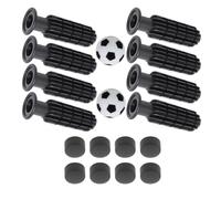 alloneslife Mangos ergonómicos para futbolín de futbolín, repuesto de piezas de agarre de futbolín, empuñaduras de fútbol de primera calidad, juego de mango de futbolín