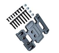 alloneslife Modelo de mando a distancia de aleación de aluminio, placas para SCX10, kits de colección de juguetes para mando a distancia