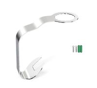 alloneslife Organizador de casco de acero inoxidable, soporte de pared para almacenamiento de cochera, soporte de pared para almacenamiento de soluciones de almacenamiento y estante de almacenamiento