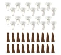 alloneslife Paquete de cestas de enraizamiento de 32 mm, 20 unidades | Estante interior para balcón, jardín, propagación de verduras sin suelo, frondoso, uso doméstico, cocina