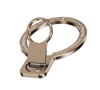 alloneslife Pequeño soporte giratorio de 360 grados, diseño plegable, soporte de aluminio adecuado para activar teléfonos inteligentes, soporte plegable portátil