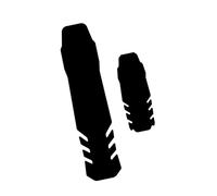 alloneslife Protector de marco de bicicleta de carretera, adhesivo extraíble, resistente a los arañazos, esencial para el marco de la bicicleta